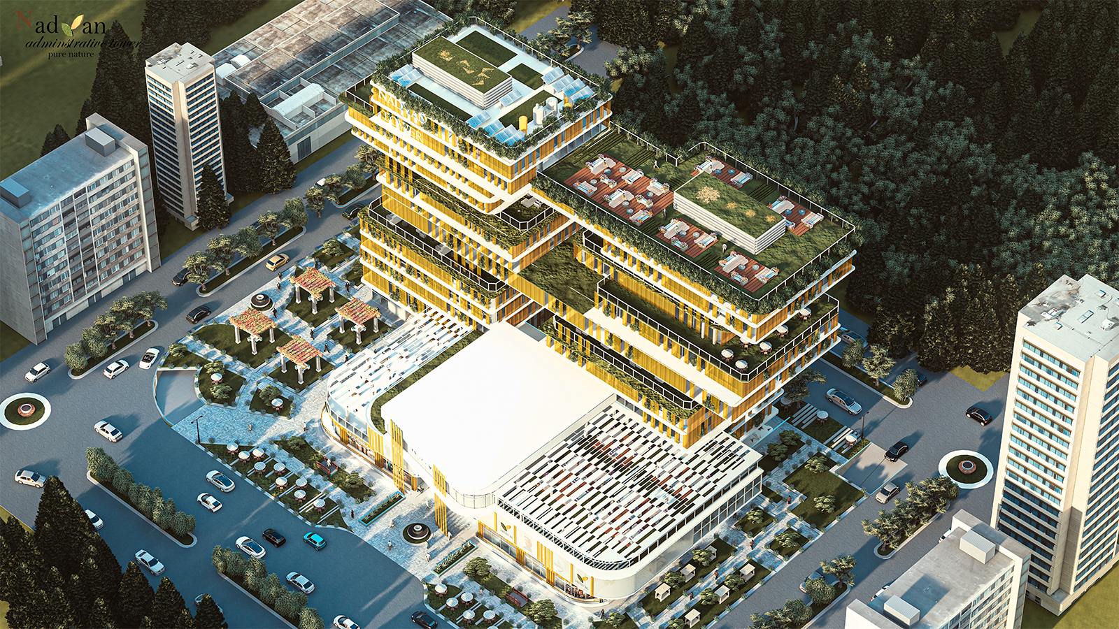 纳德万，行政大楼丨埃及丨曼苏拉大学建筑系-25