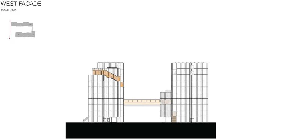 Grand morillon 学生宿舍丨瑞士日内瓦丨隈研吾建筑都市设计事务所,CCHE Lausanne-82