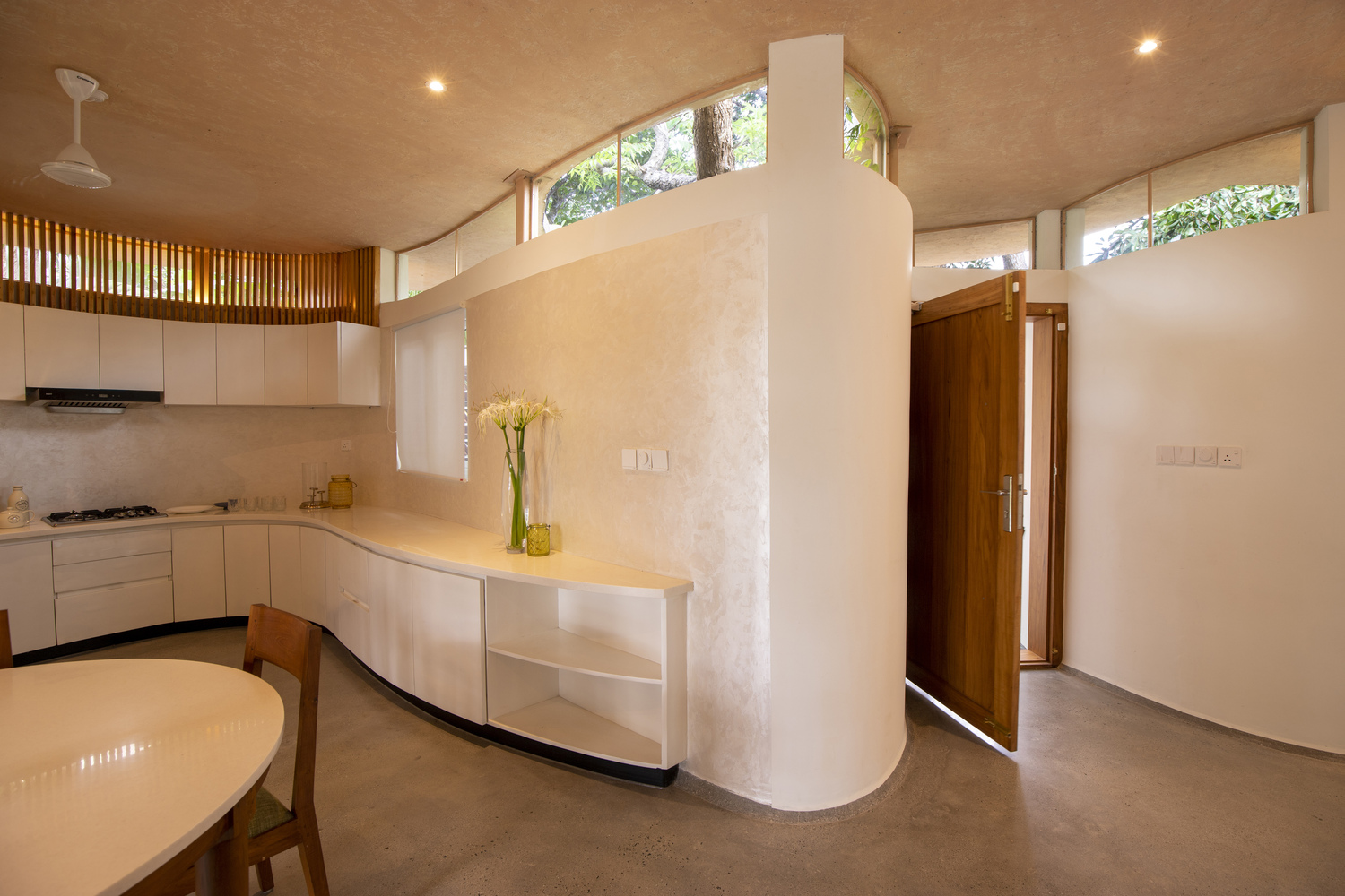 印度科拉姆湖畔的“差异化”可持续住宅设计-25