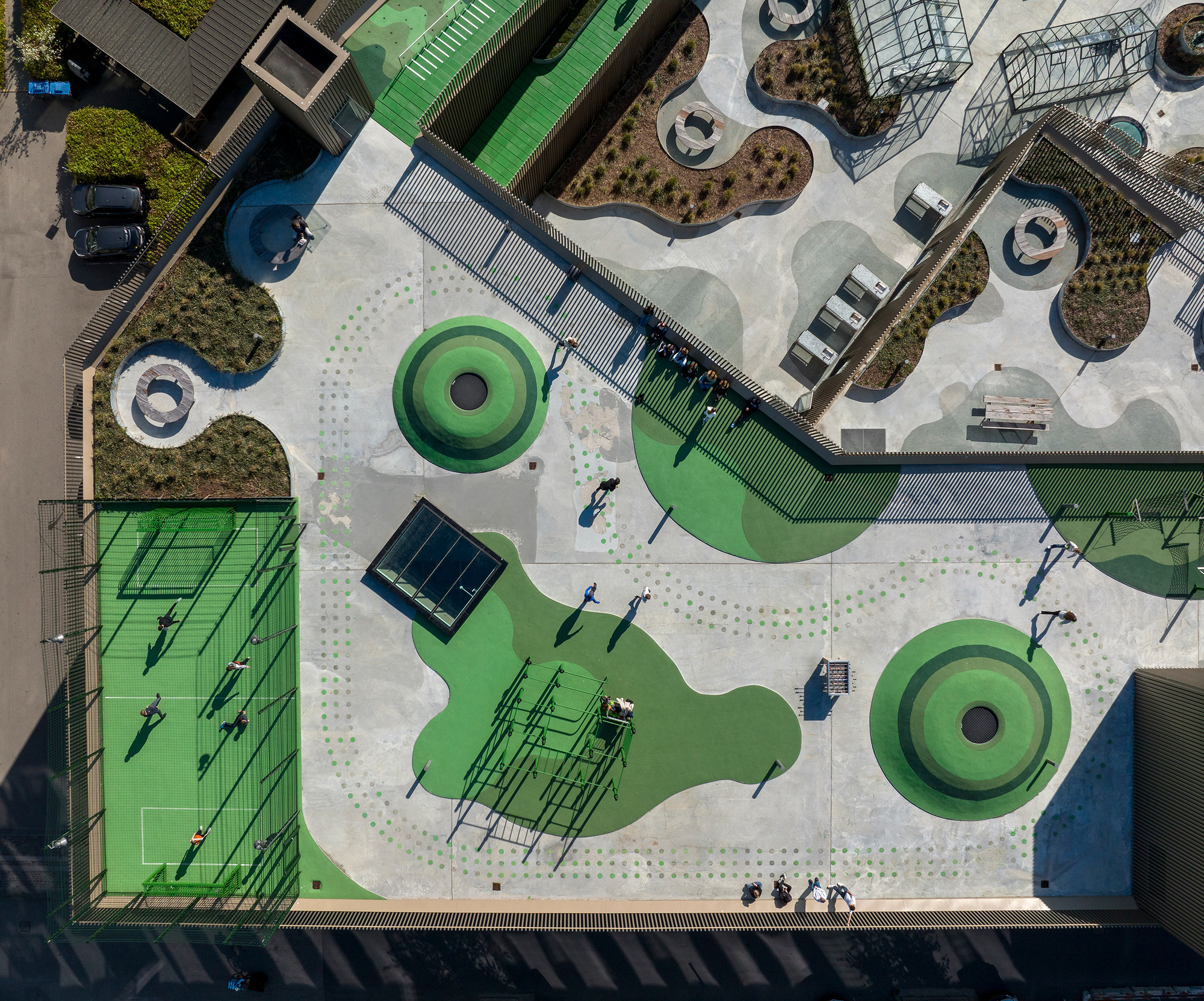  Islands Brygge 岛上的学校丨丹麦哥本哈根丨C.F. Møller,TREDJE NATUR-27