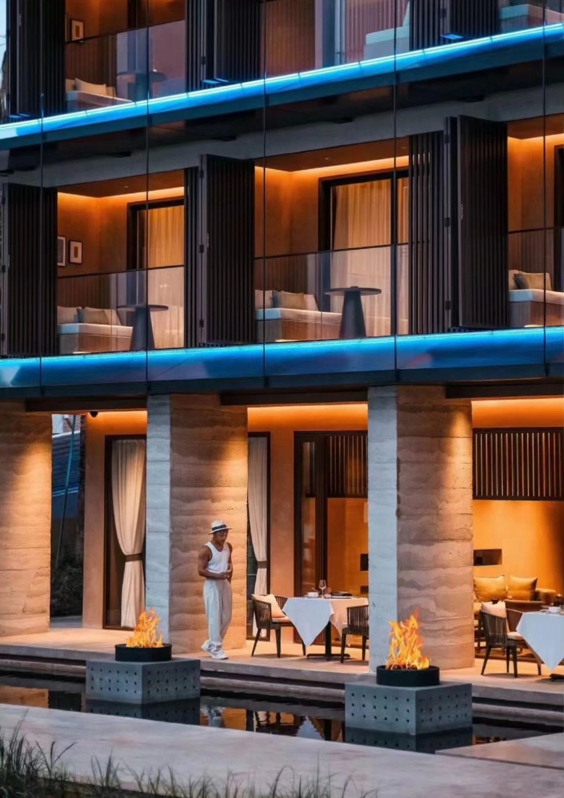 东江湖暮尼度假酒店丨中国郴州丨莫子先生设计,ying光绿设计-27