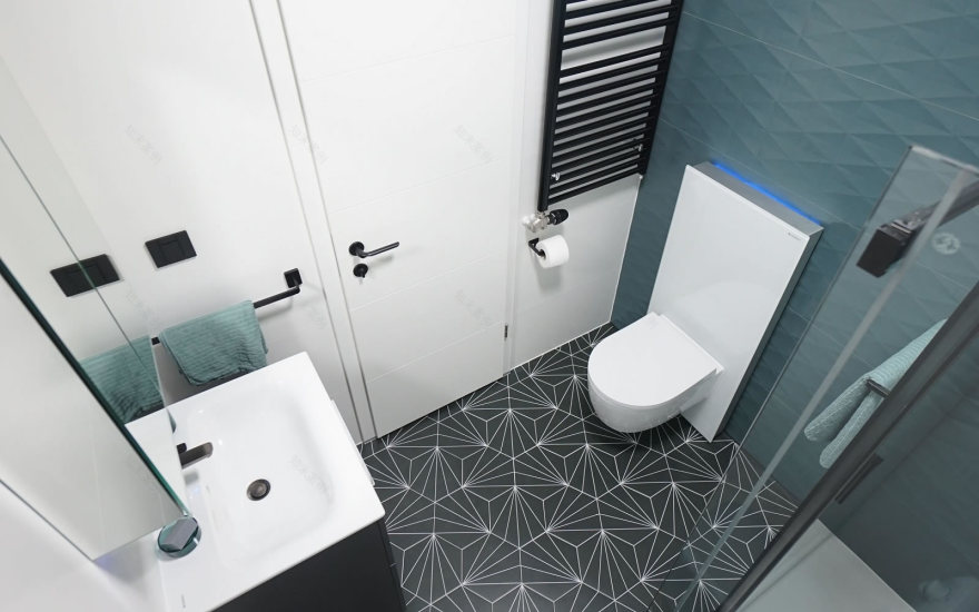 4m²卫生间改造至无限舒适空间-1