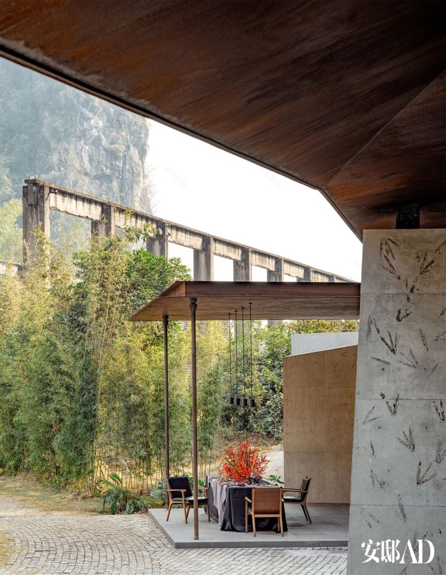 阳朔糖舍曲水餐厅丨中国桂林丨郭廖辉建筑工作室-34
