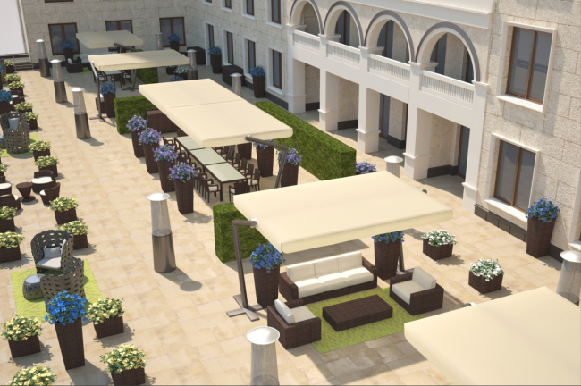 “莫斯科”酒店区域改善项目丨俄罗斯丨“Arteza”景观设计工作室-76