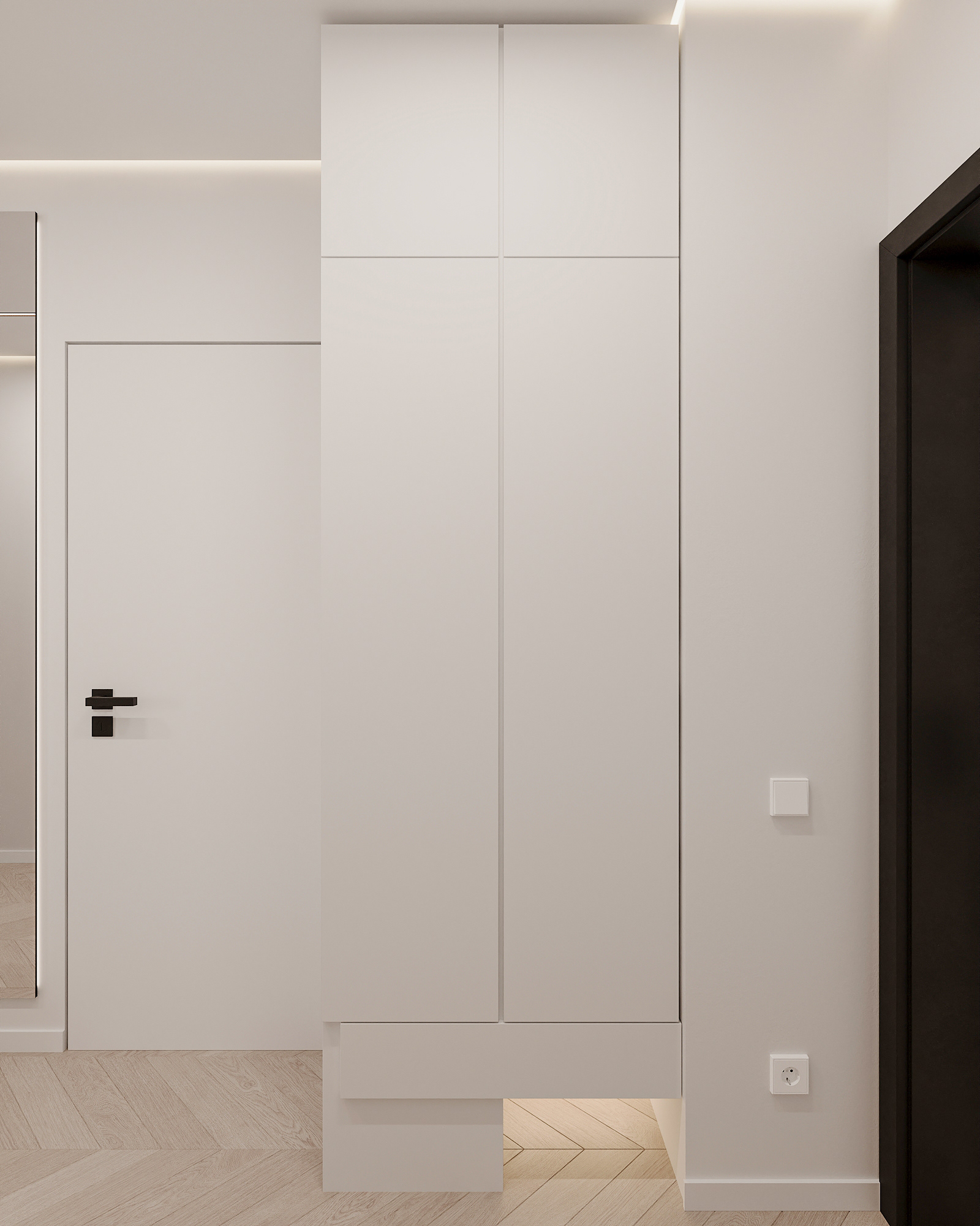 khaki & wood apartment-10