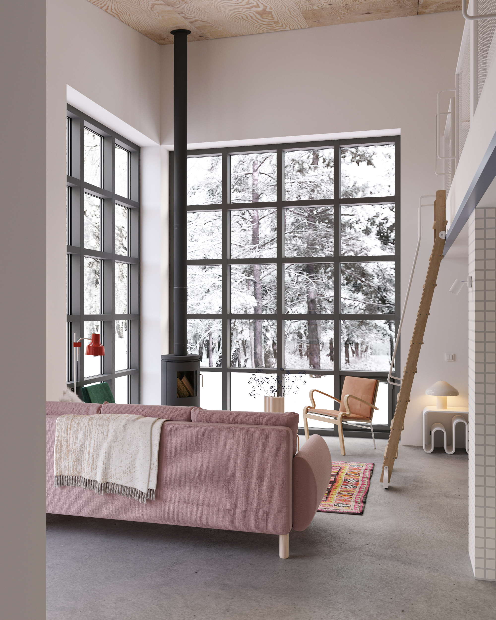 Rumyantsevo 框架房室内设计丨俄罗斯-8