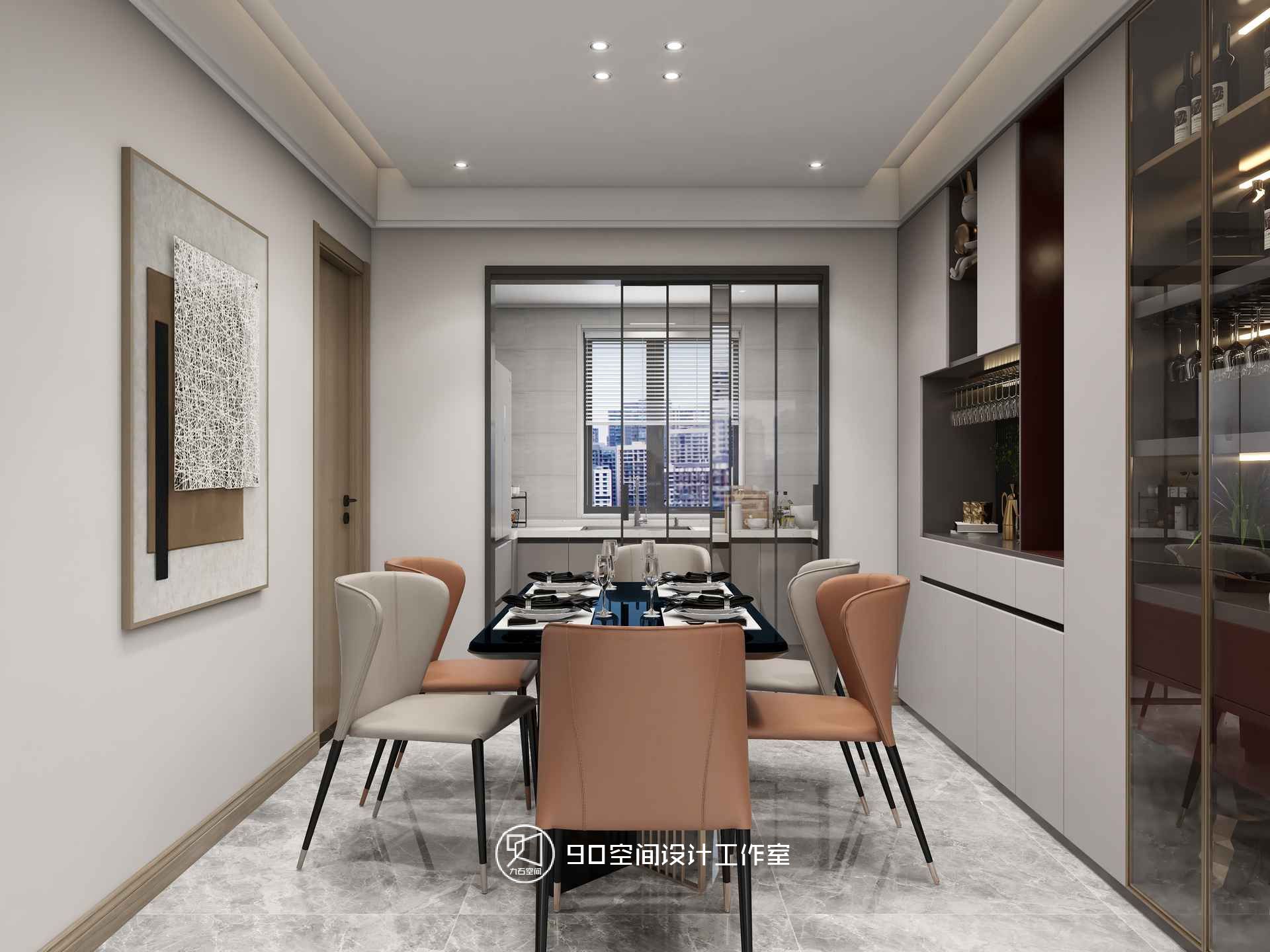 《寻寻觅觅》现代风格 134 平舒适家居设计-23