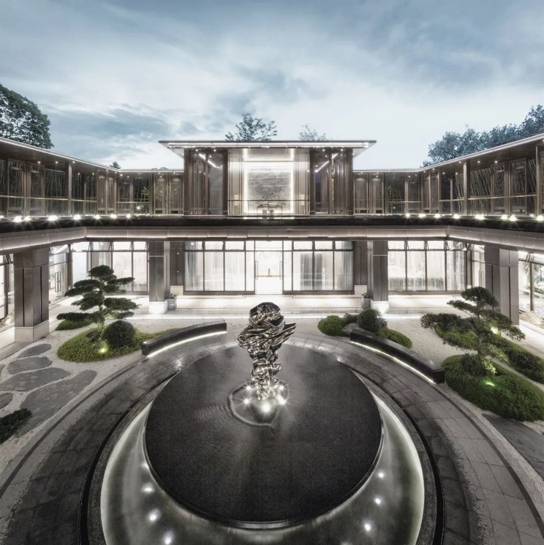 新城·云樾观岭 | 东方美学大宅,融合传统礼序与园林景观-1