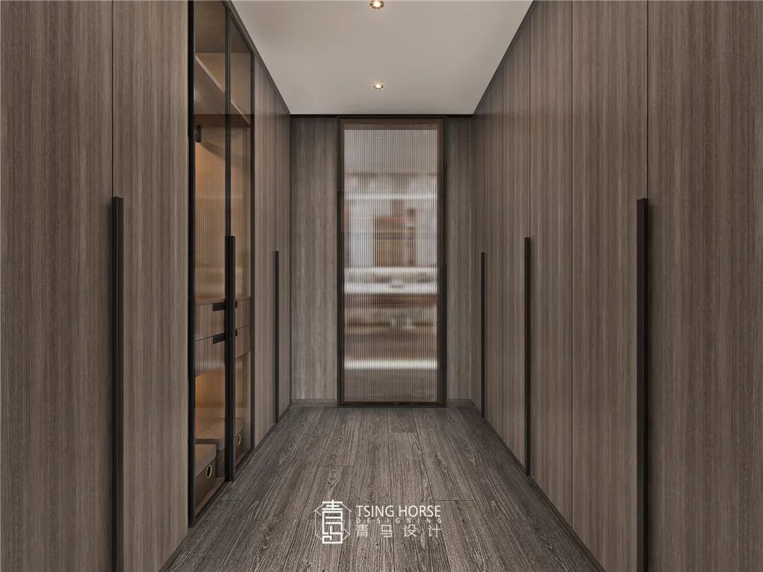 南飞鸿鸿锦城200㎡复式新中式设计丨青马别墅空间设计-48