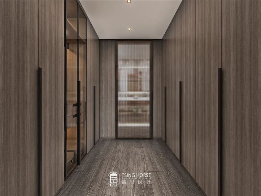 南飞鸿鸿锦城200㎡复式新中式设计丨青马别墅空间设计-48