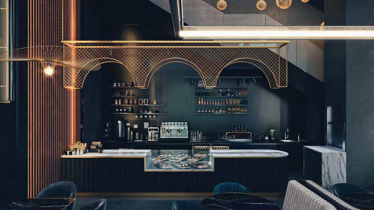 酒吧 ​喝酒与餐饮一体 高端大气 ​-3