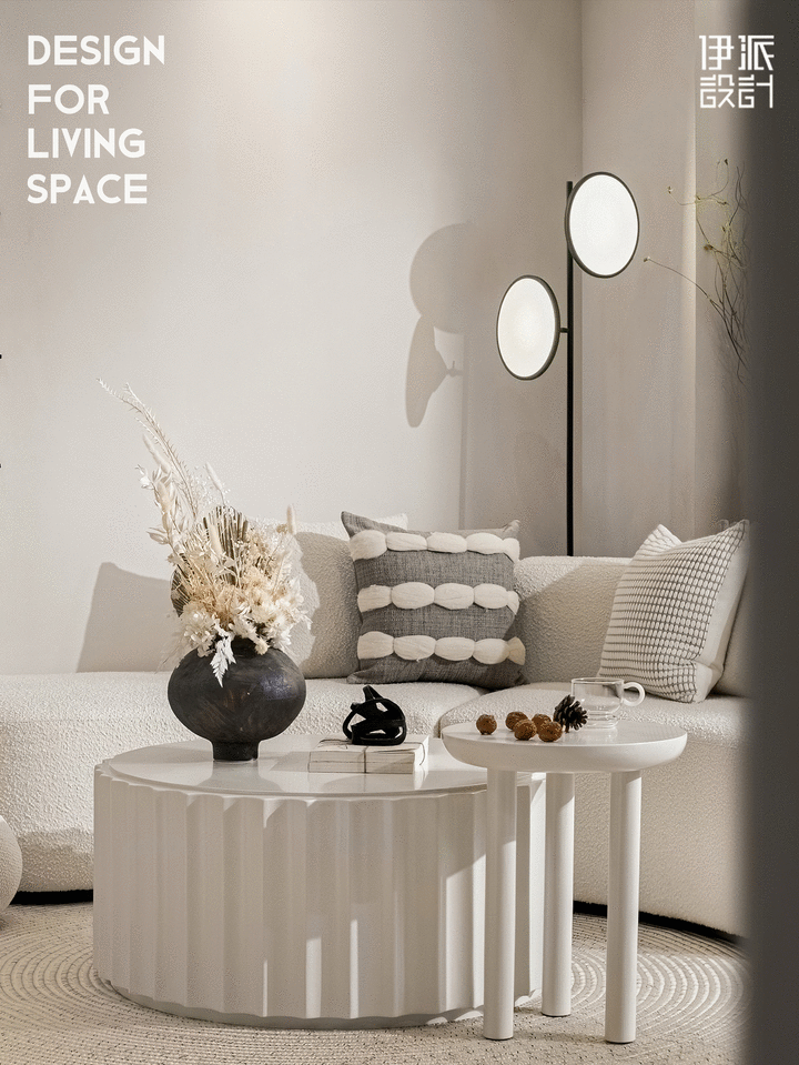 湖上云庭奶油系侘寂风样板间丨中国嘉兴丨深圳市伊派室内设计有限公司-0