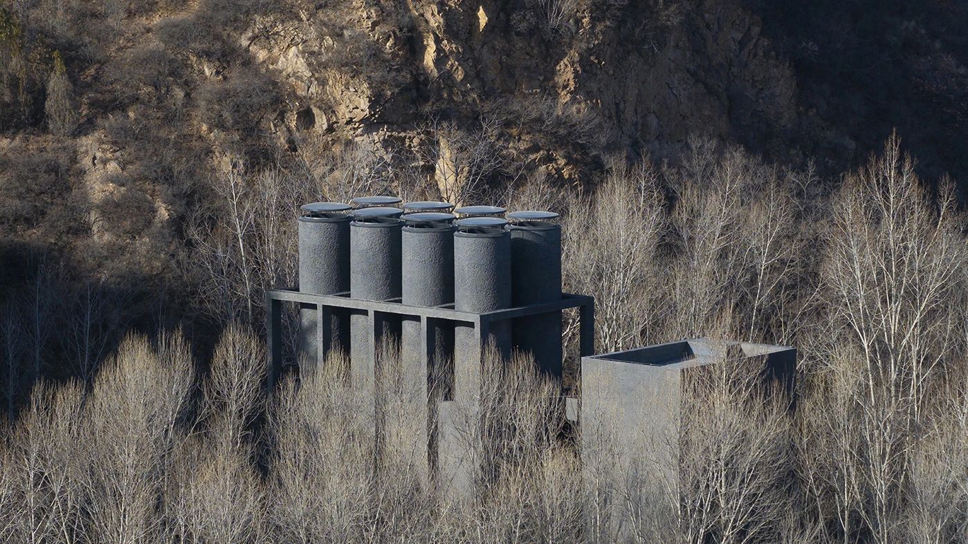 眼石汤泉丨直向建筑-11