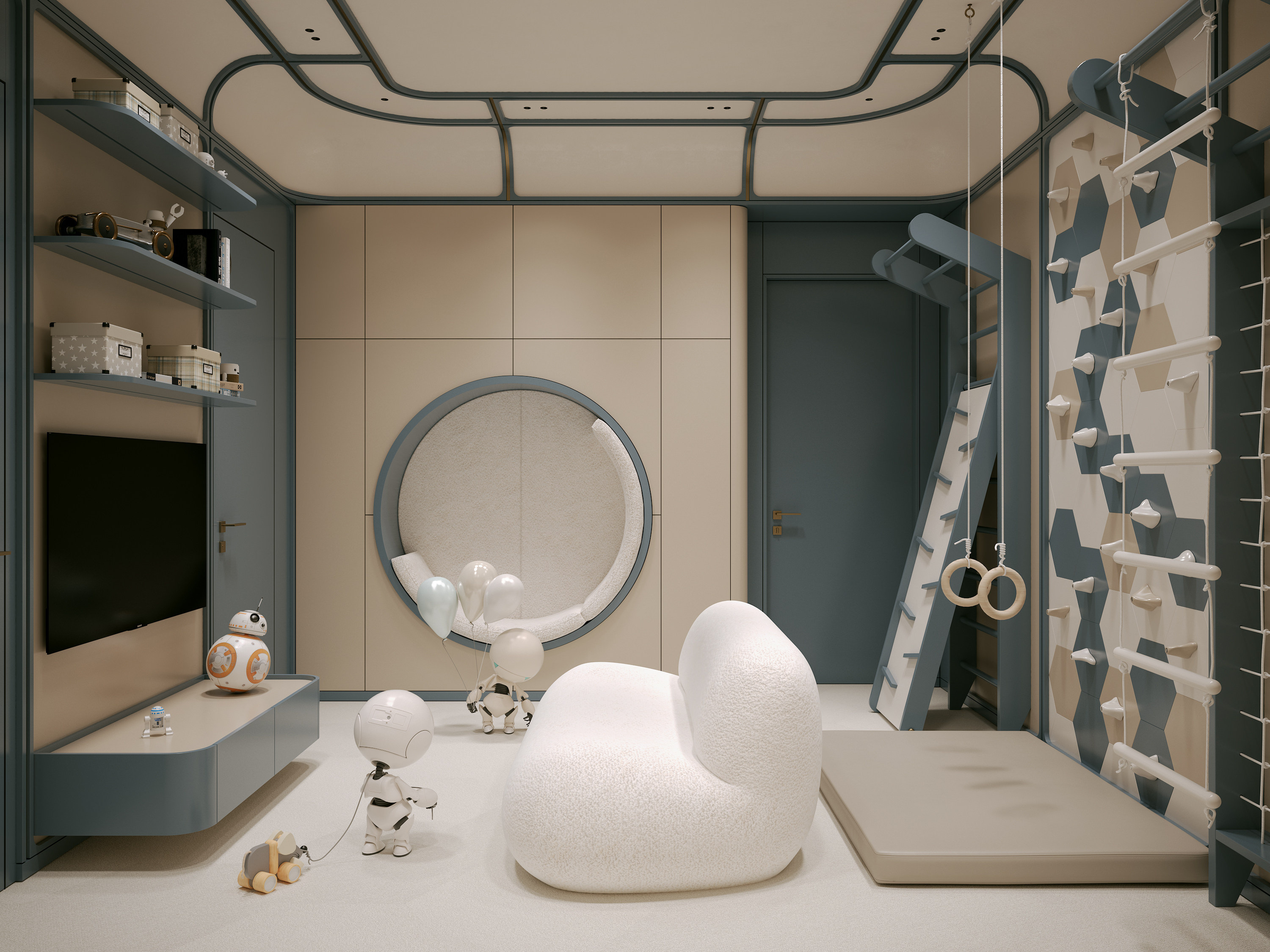 Playroom for a boy.-4