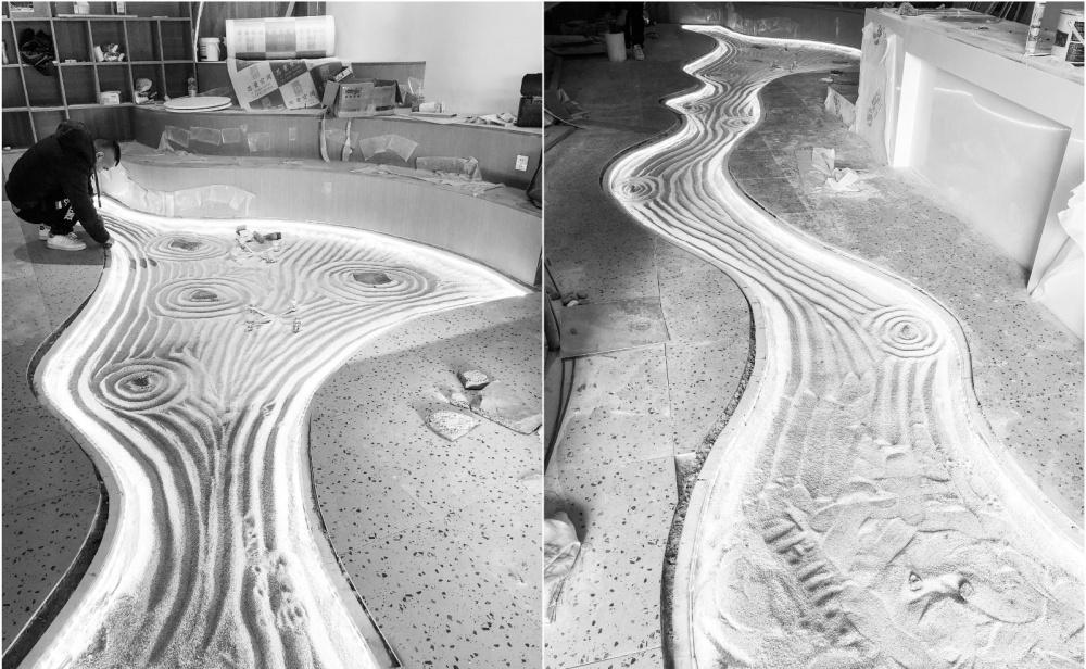 深蓝坊咖啡馆的浪花空间-34