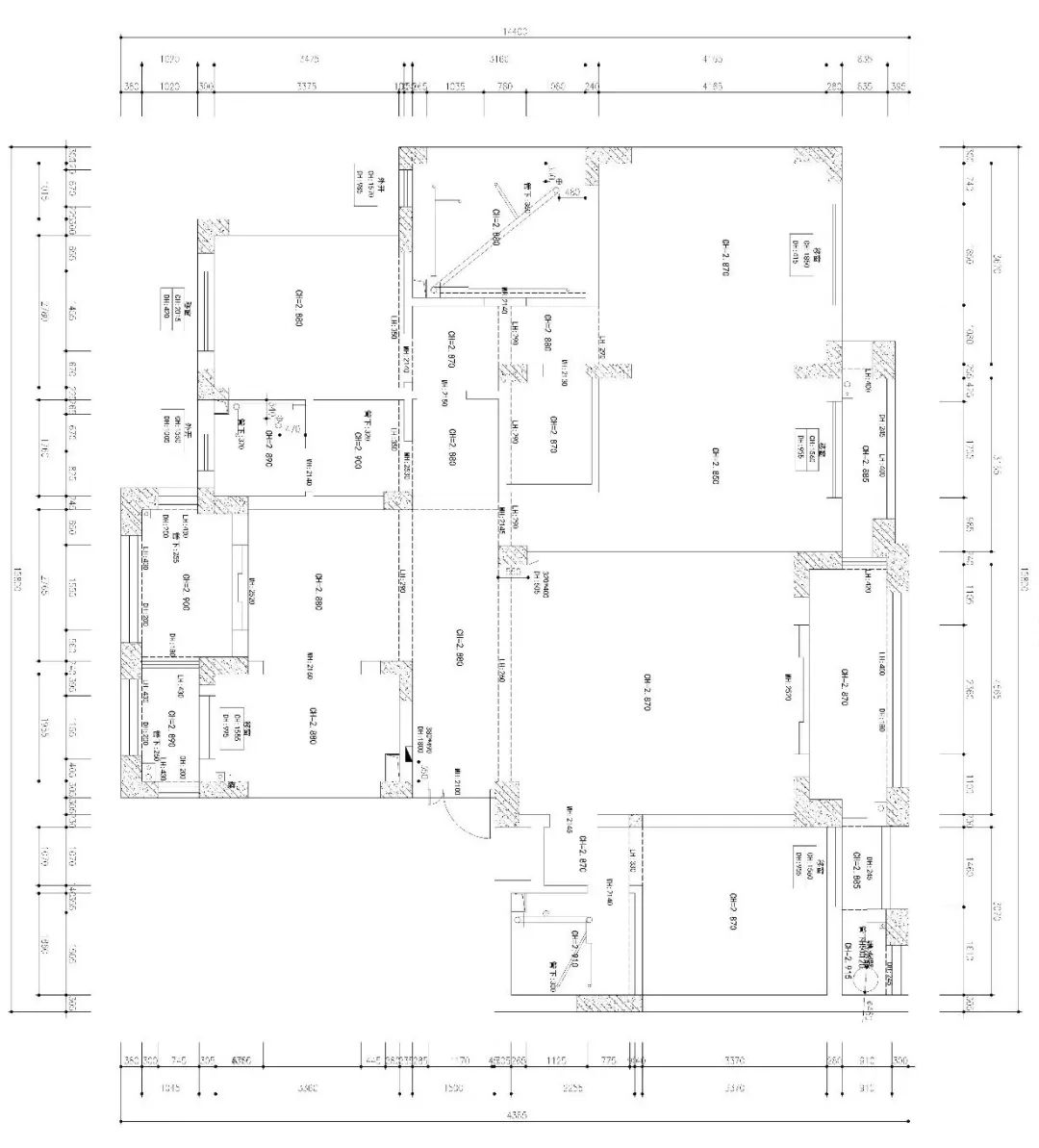 现代轻奢大平层 | 灰奢有度的中央御景社交空间-12
