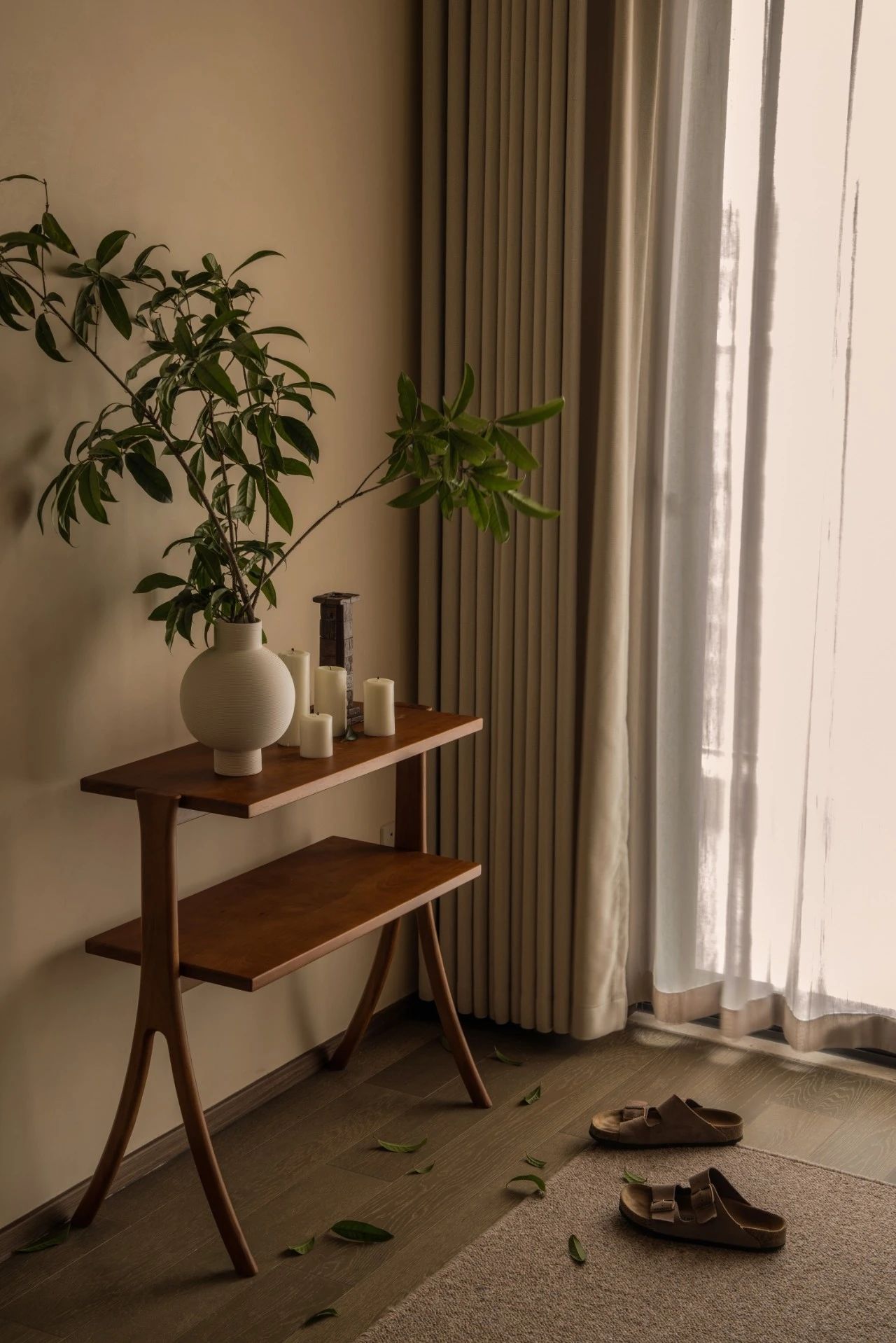 杭州侘寂美学住宅设计丨中国杭州丨為设计-34