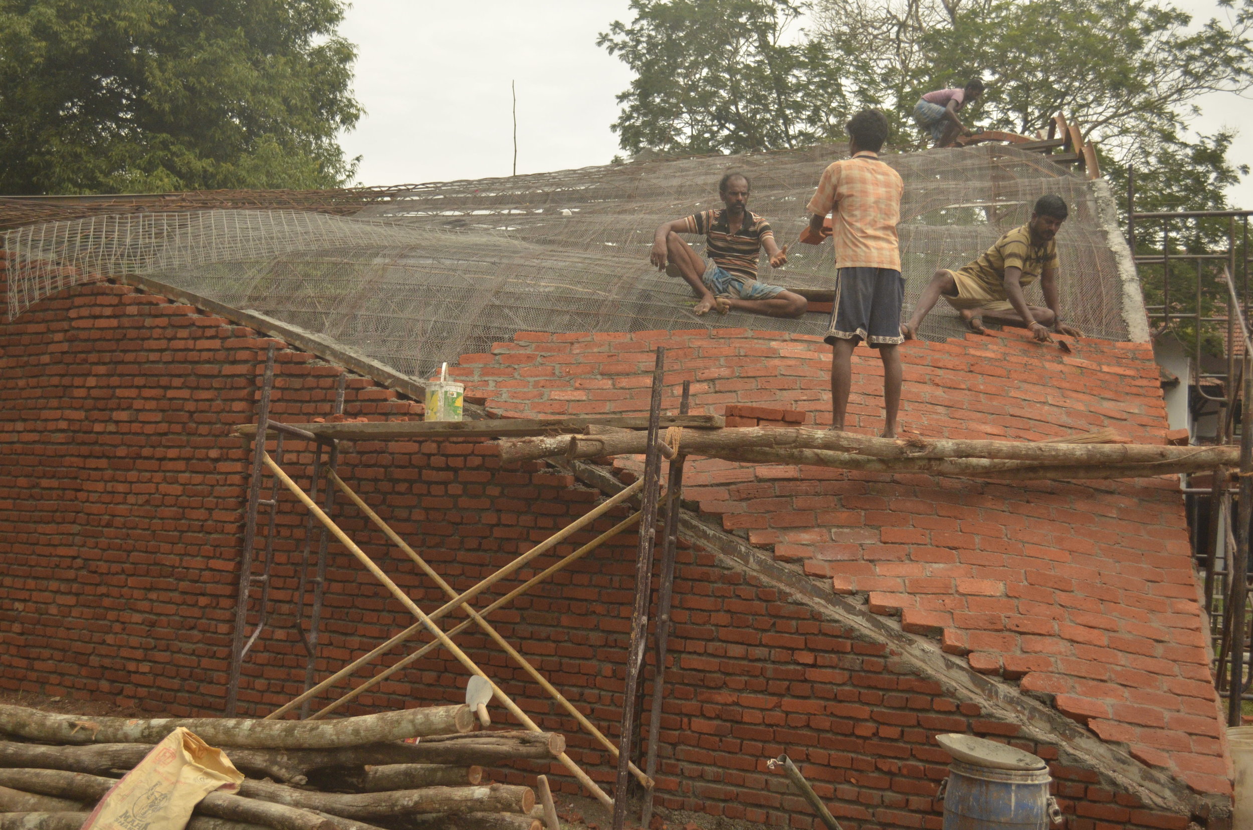 PAVILLION FOR KOCHI MUZIRIS BIENNALE 2014 WALLMAKERS-2