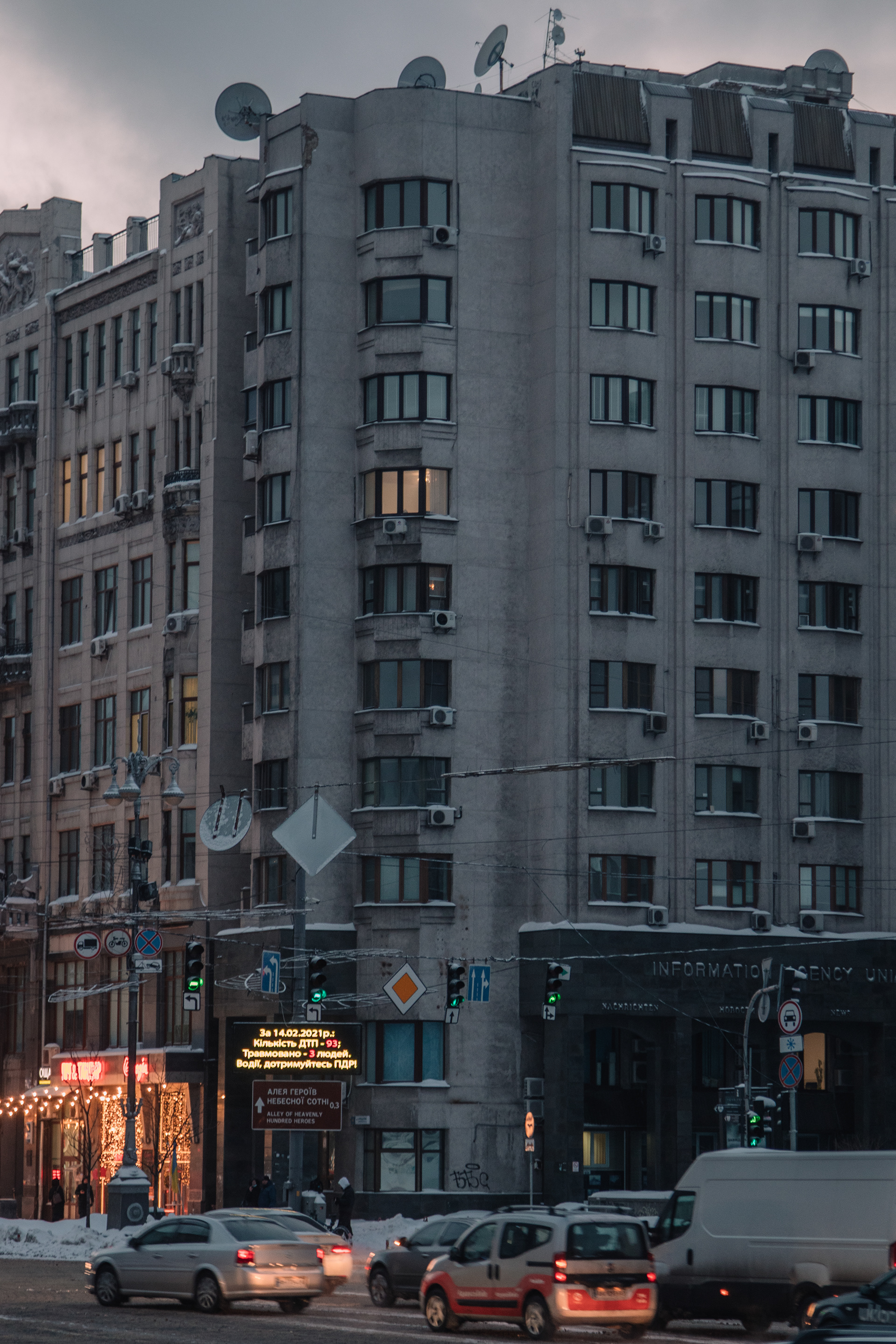 Winter in Kiev 街景摄影丨乌克兰基辅丨Tim Melnikov-32