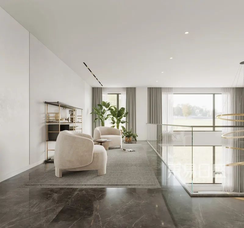 208㎡新中式混搭现代风，东方情怀的新式表达-4