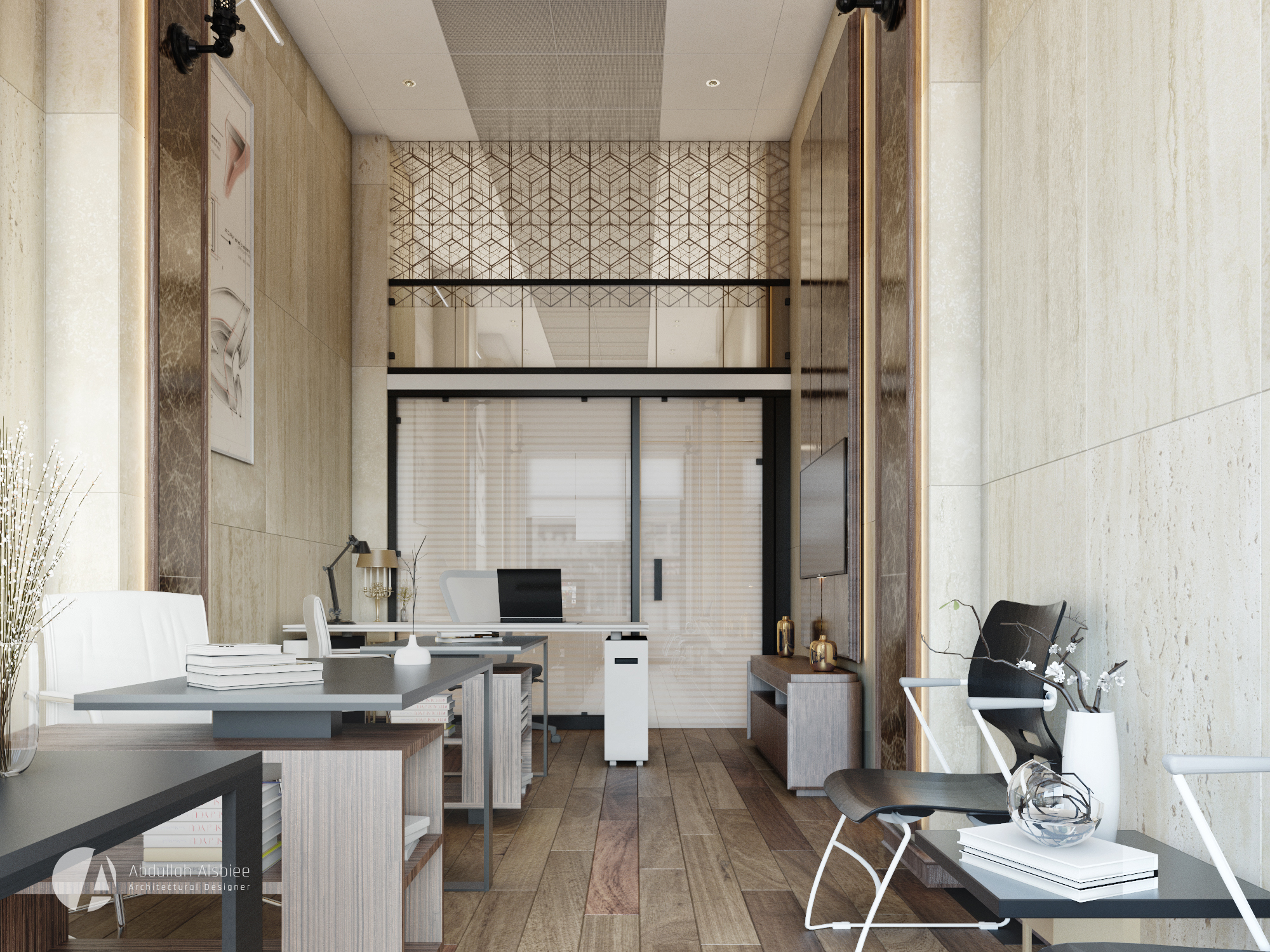 汽车办公室设计-4