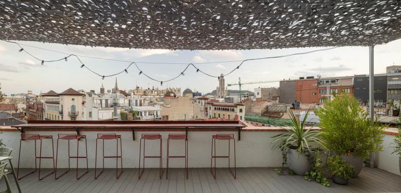 Office Terrace Isolutions 办公室露台丨西班牙巴塞罗那丨sandy brunner Architecture-0