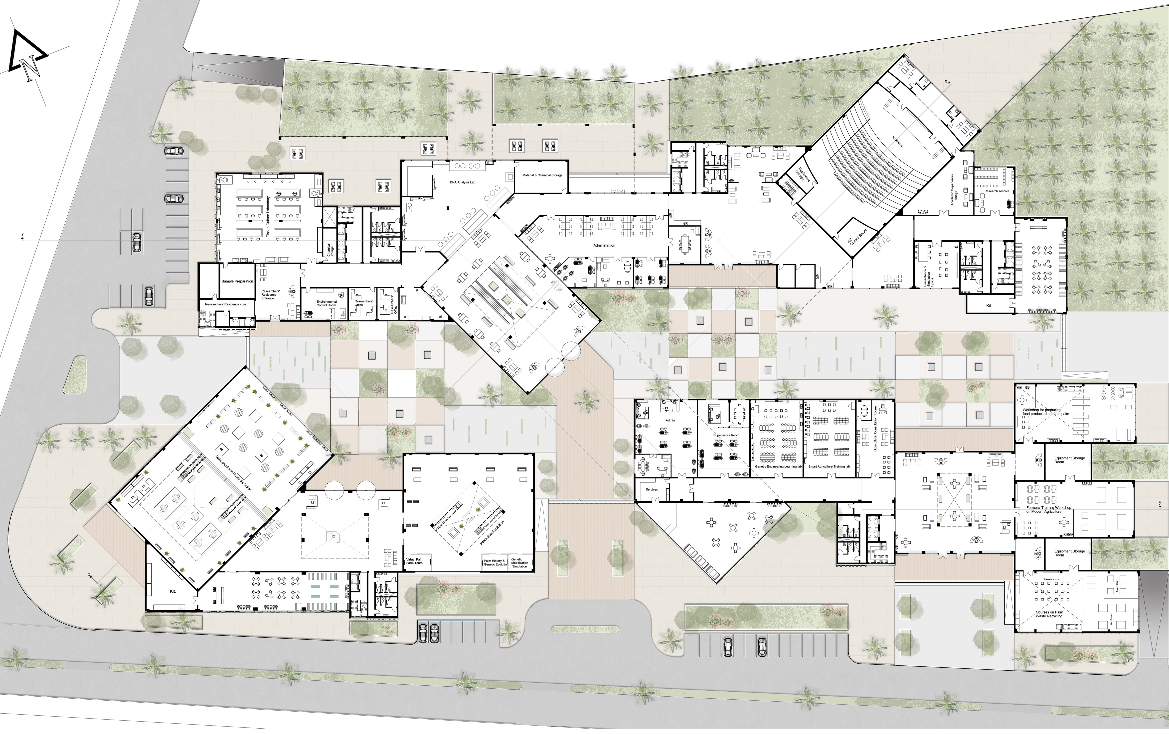 Graduation Project (نوى )Genetic Research Center-21