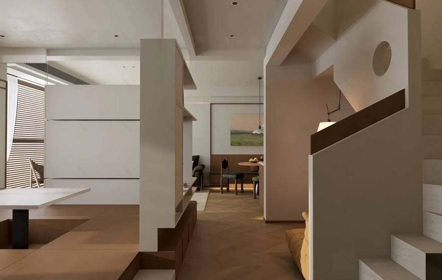 四川142m²书香门第B区丨中国内江丨宅南空间设计事务所-14