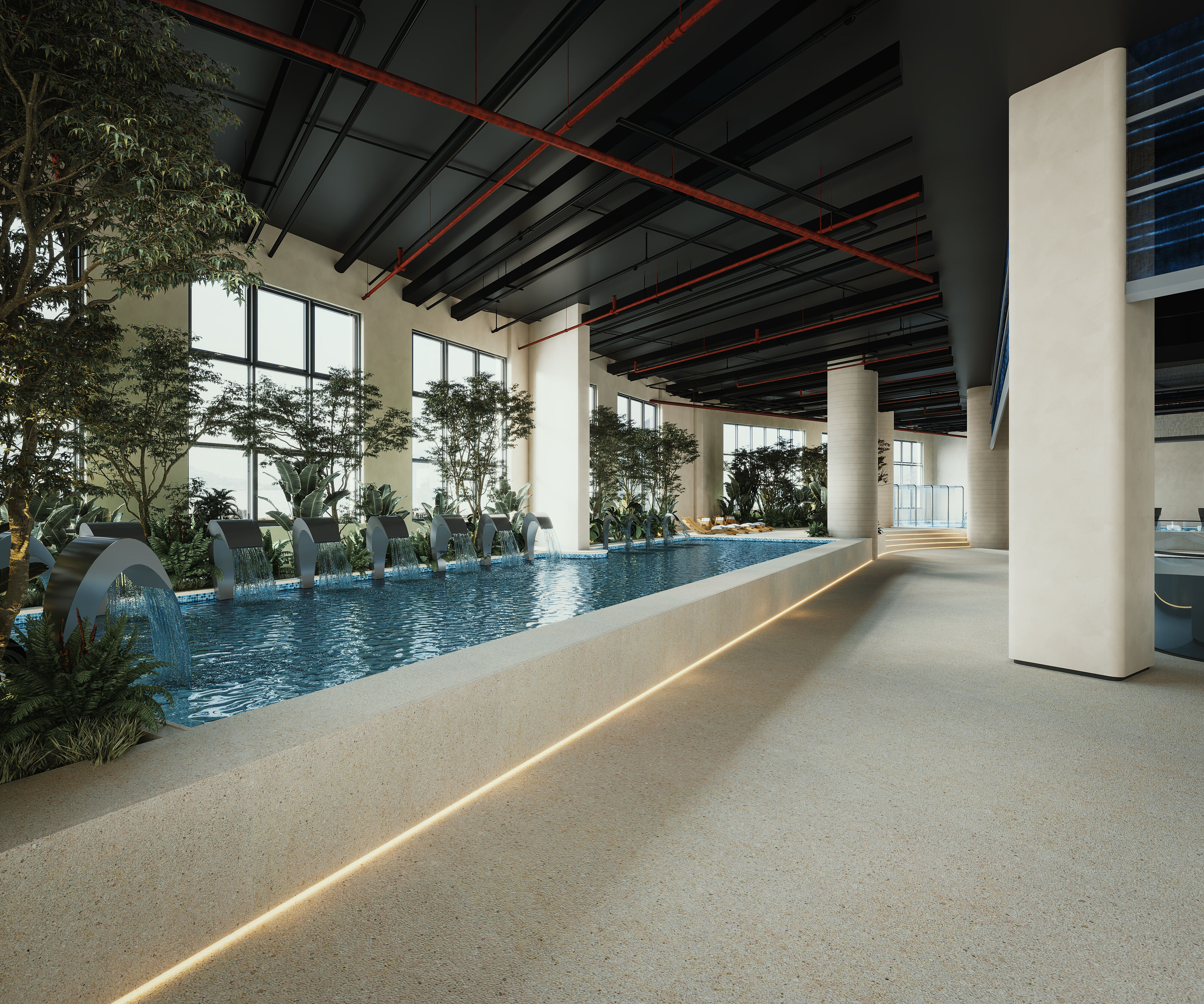 水疗会所 | 都市避世 水声里寻松弛-1