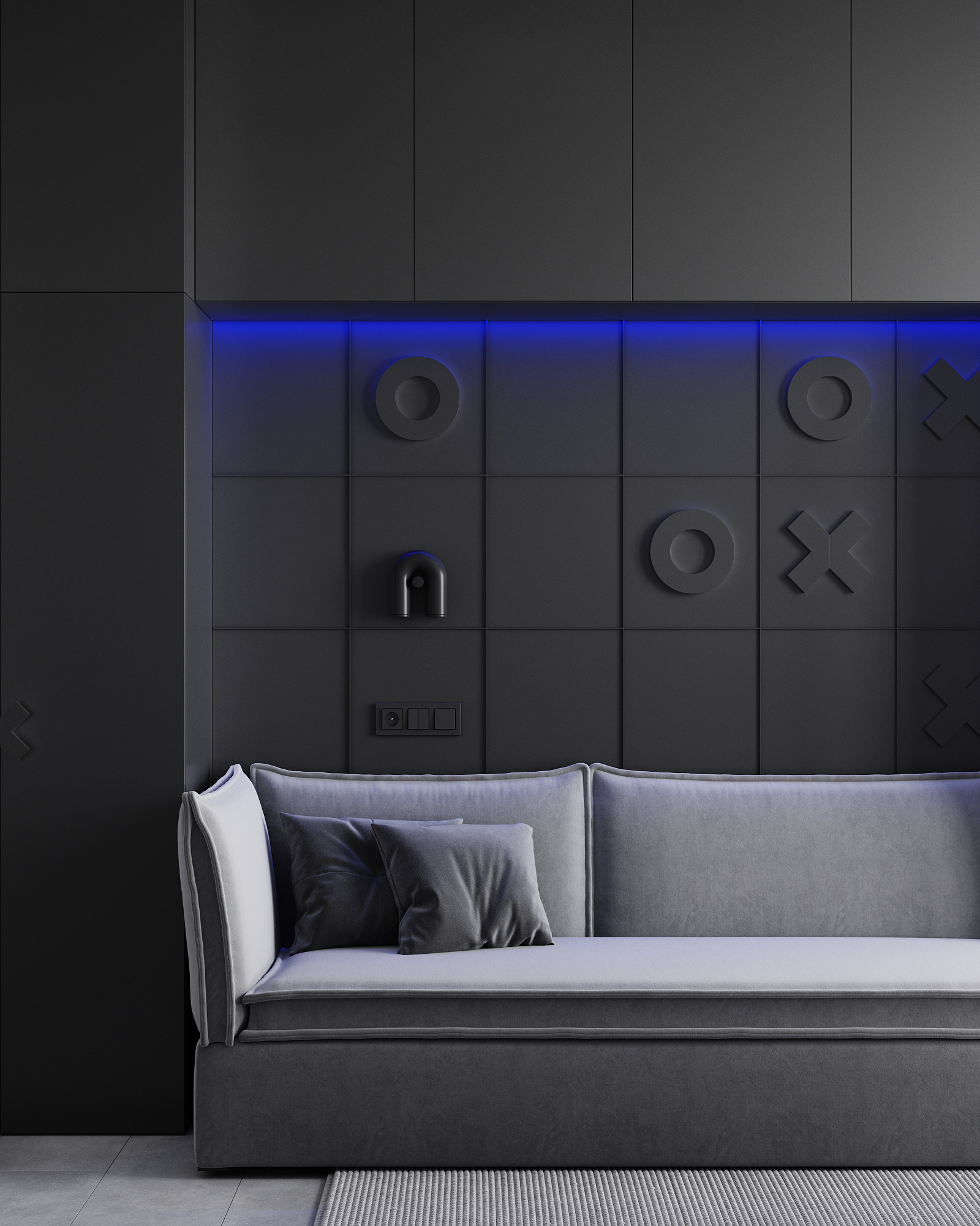 Black and White 室内设计丨z.point-7