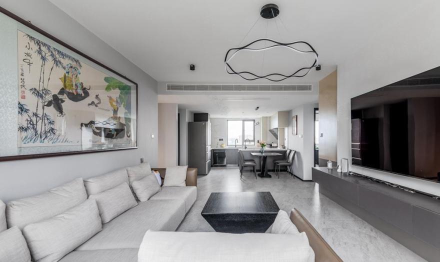 简约舒适平层设计-31