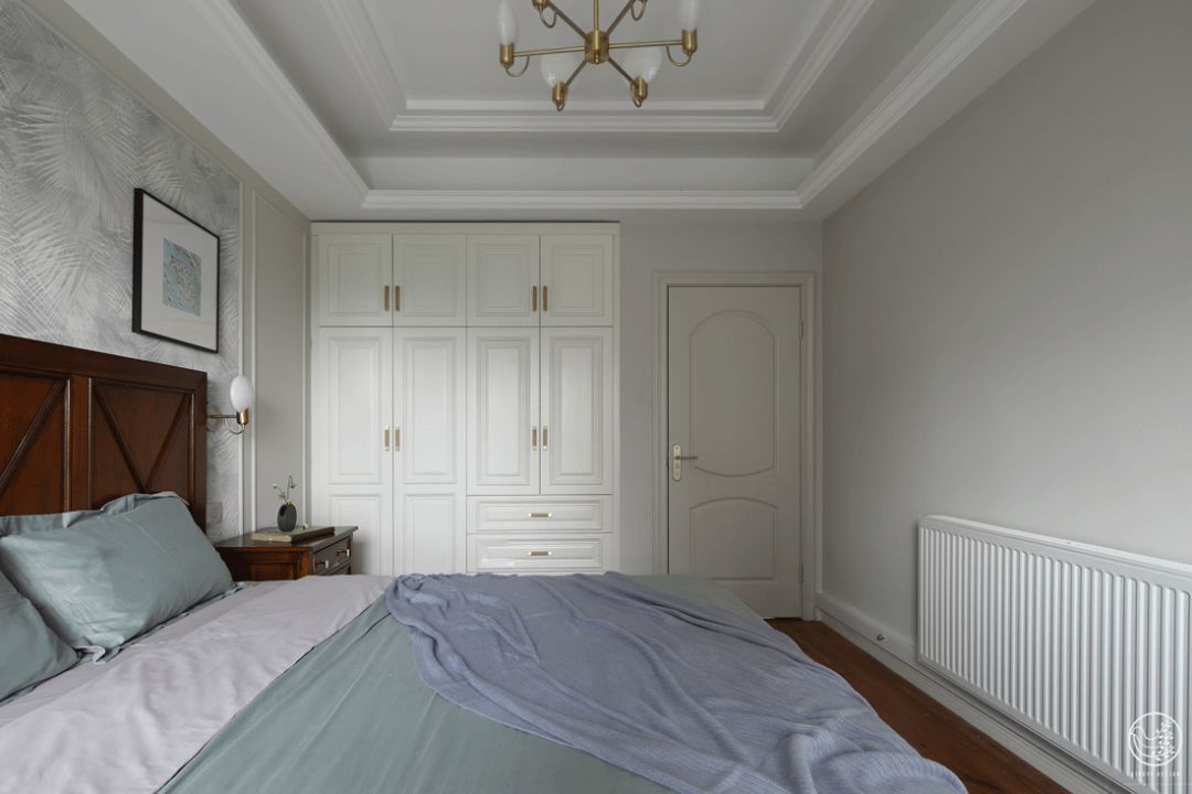 成都高新区现代美式二手房改造 | 温馨阳光，绿意盎然-68