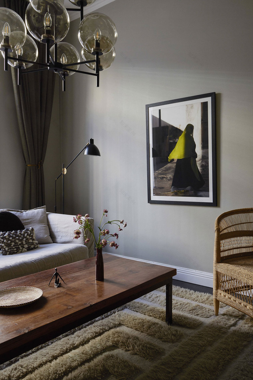 斯德哥尔摩神秘魅力的现代复古公寓-5