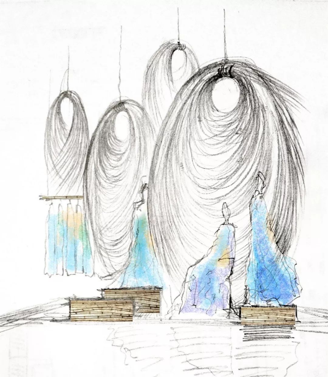 叶锦添美学影响下的跨界装置设计 | 竹与皮影的东方意蕴-19