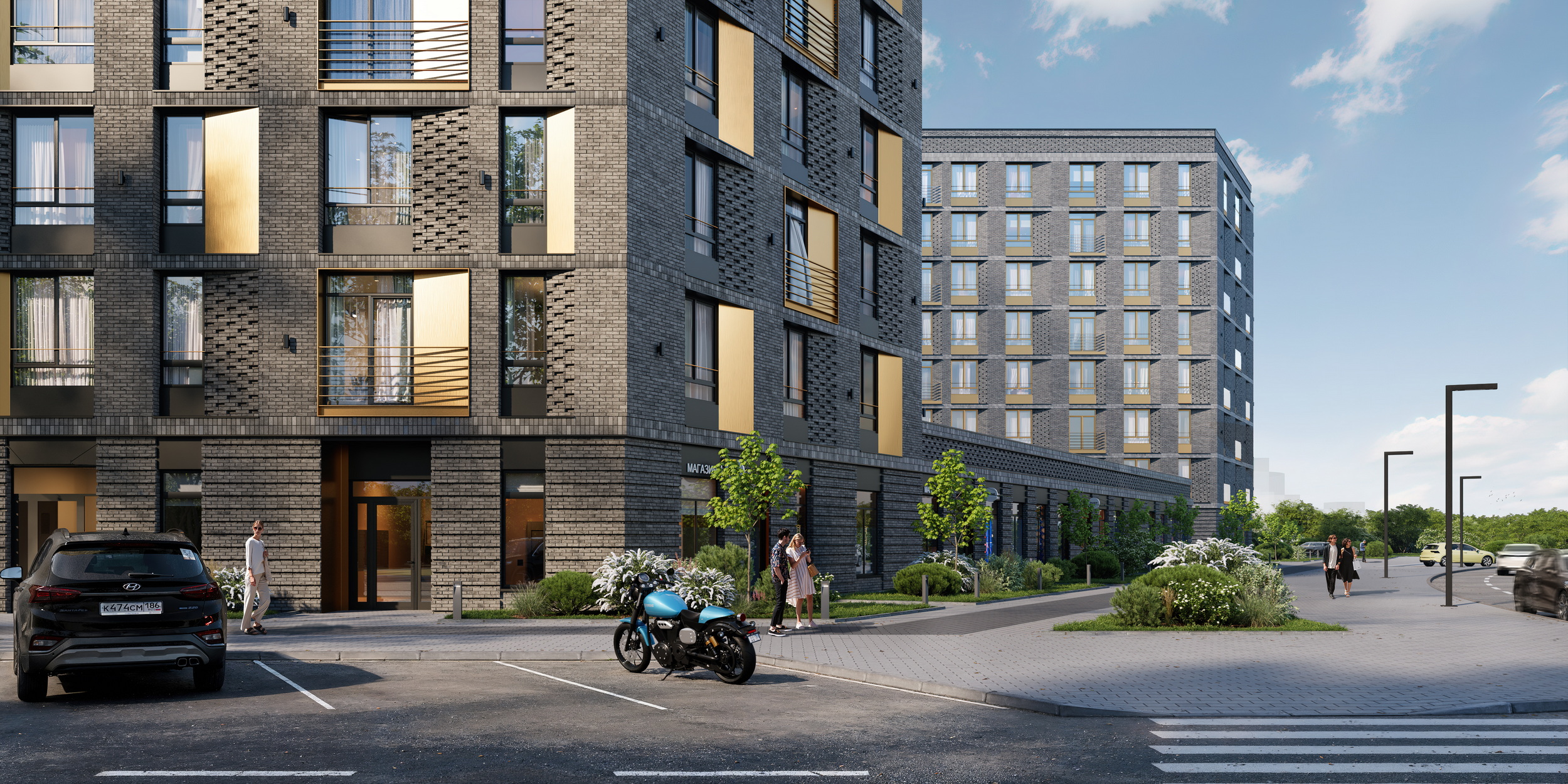 团结区（注：具体含义需结合特定语境，Unity常见义为团结、联合 ，Quarter有区、区域等意思 ） 丨俄罗斯-14