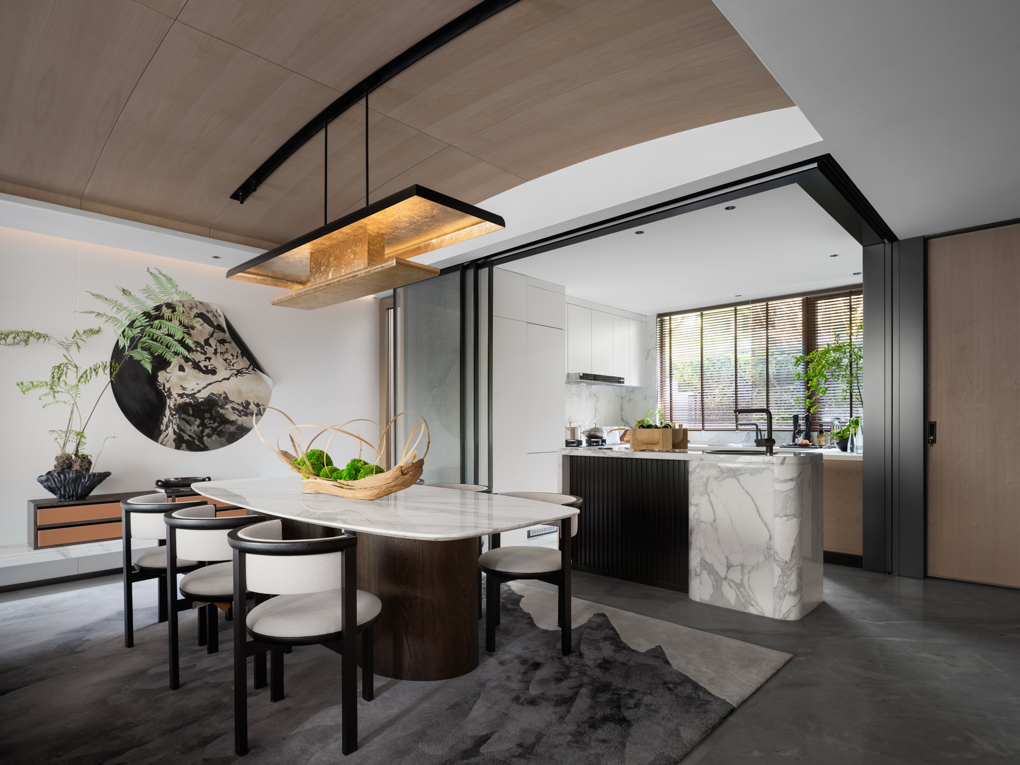 梵镜建筑空间摄影 | 华侨城万科·世纪水岸湖山-8