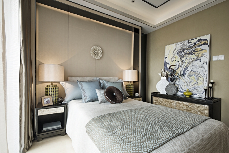 150㎡淡雅新中式，从此懂得何为简洁与贵气！-13