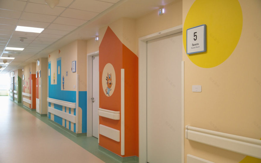 High-Tech Clinic Beloostrov Wayfinding System-40