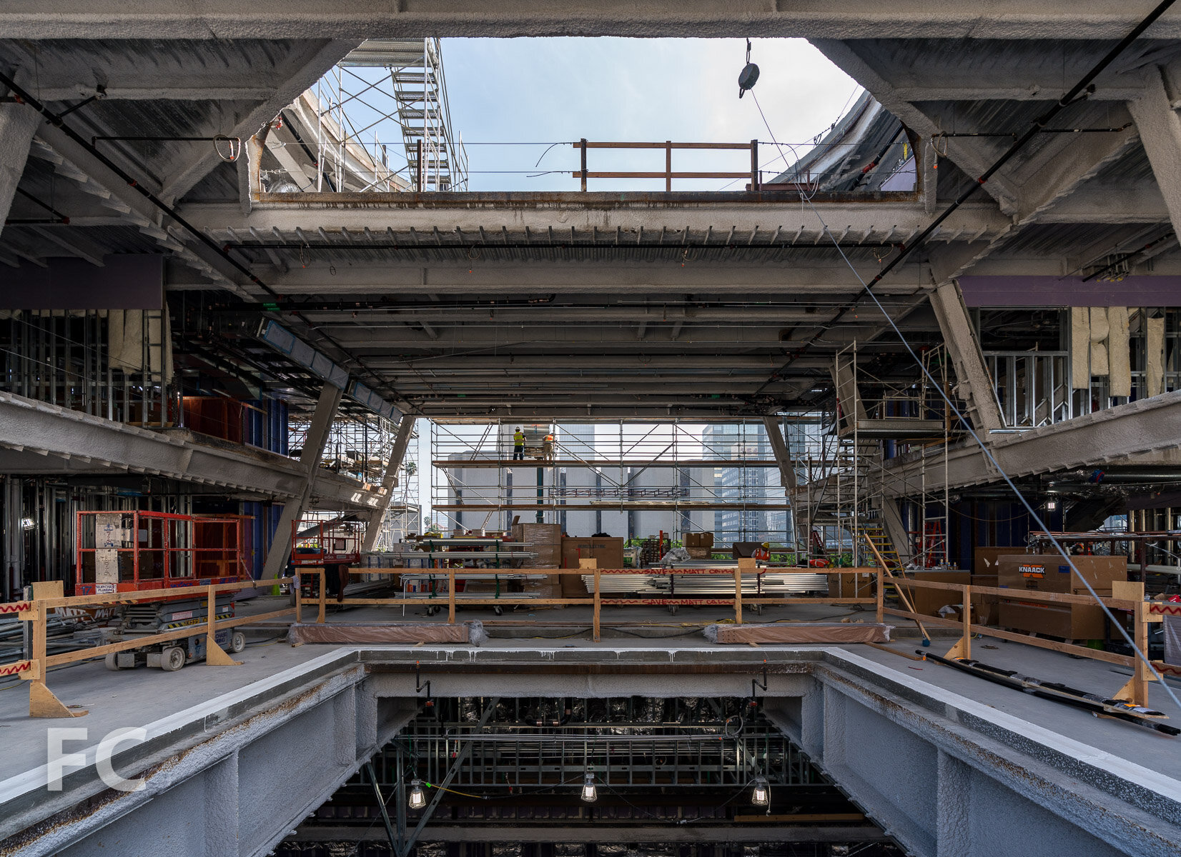 Construction Tour: Audrey Irmas Pavilion at Wilshire Boulevard Temple — FIELD CONDITION-24