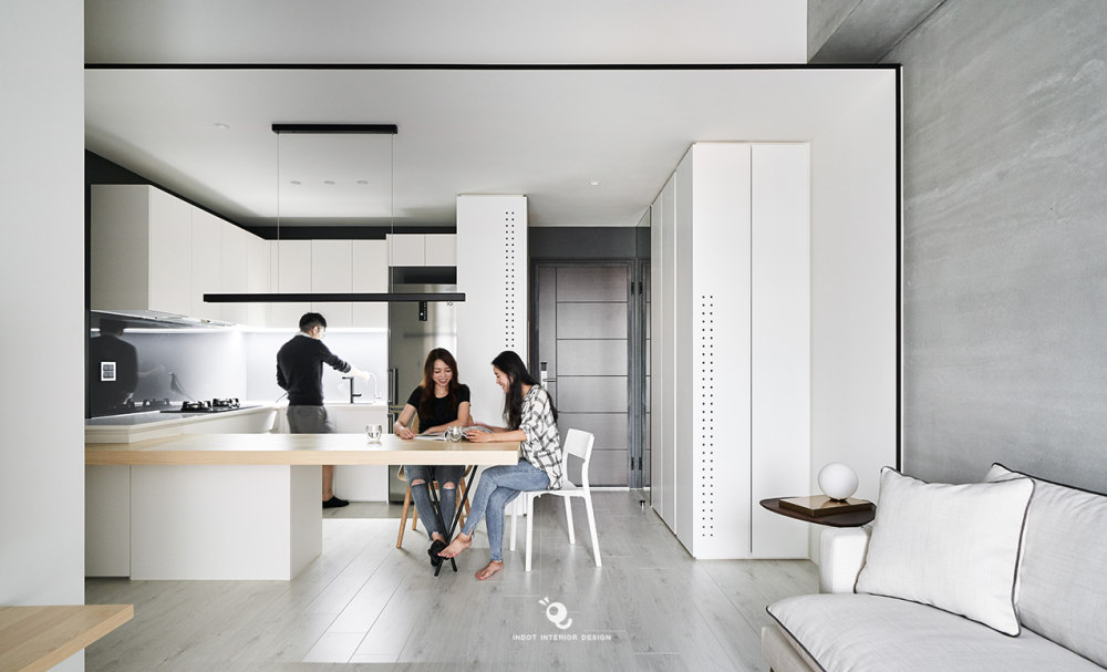 关渡个性小户型丨中国台湾丨虫点子创意设计-5