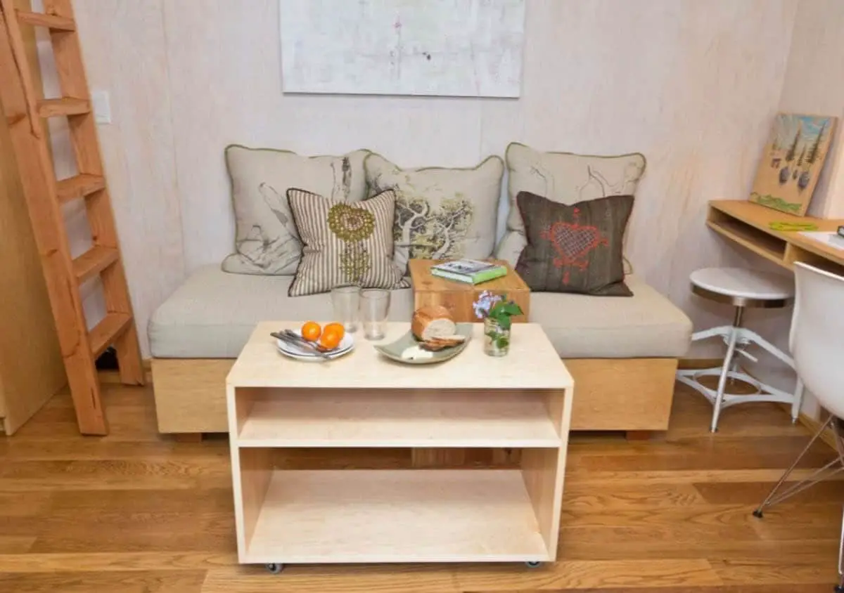 加州 Ojai 迷你木屋，13m²的自给自足舒适空间-17