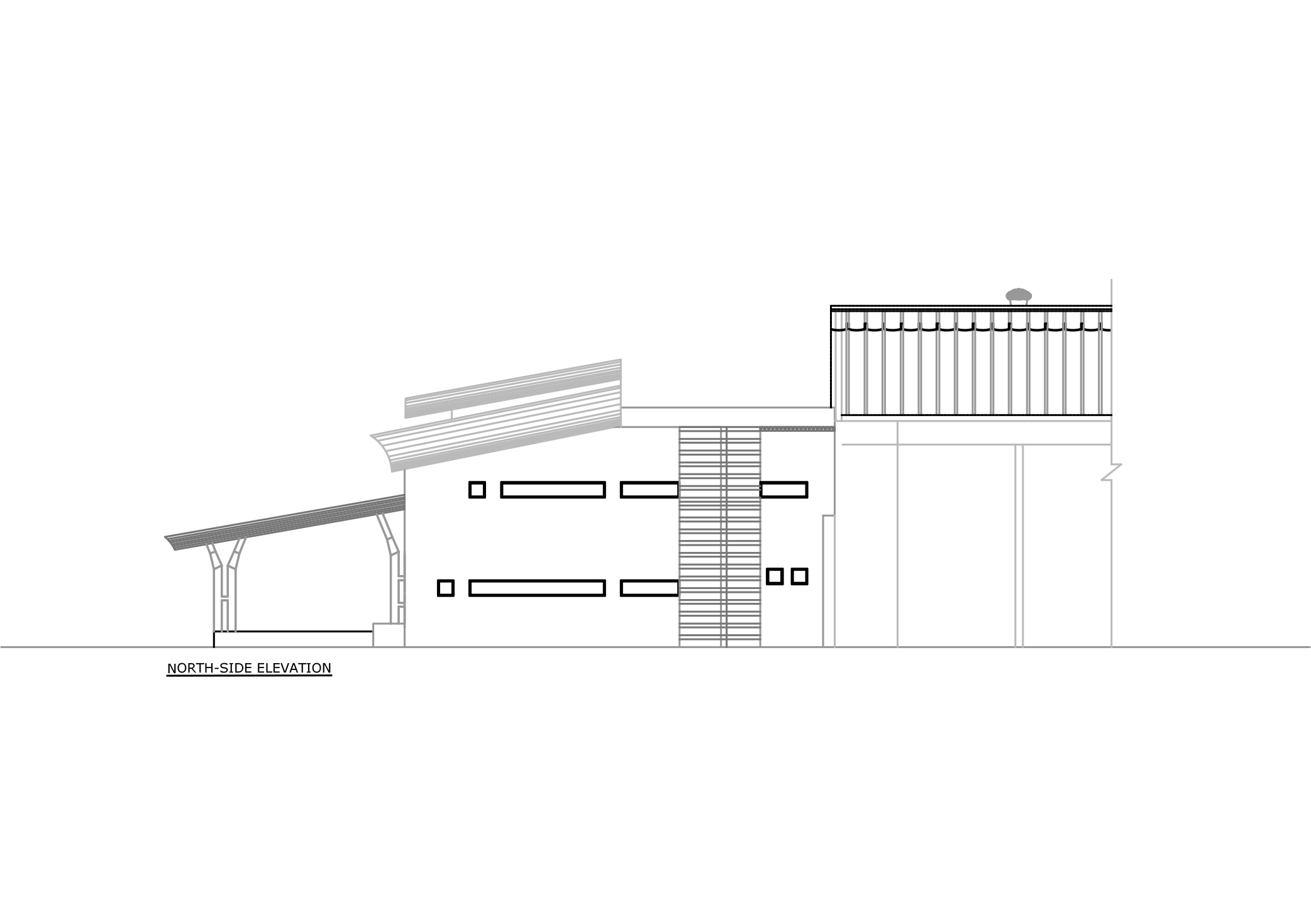 波浪形屋顶的纺织印刷机械制造商总部-34