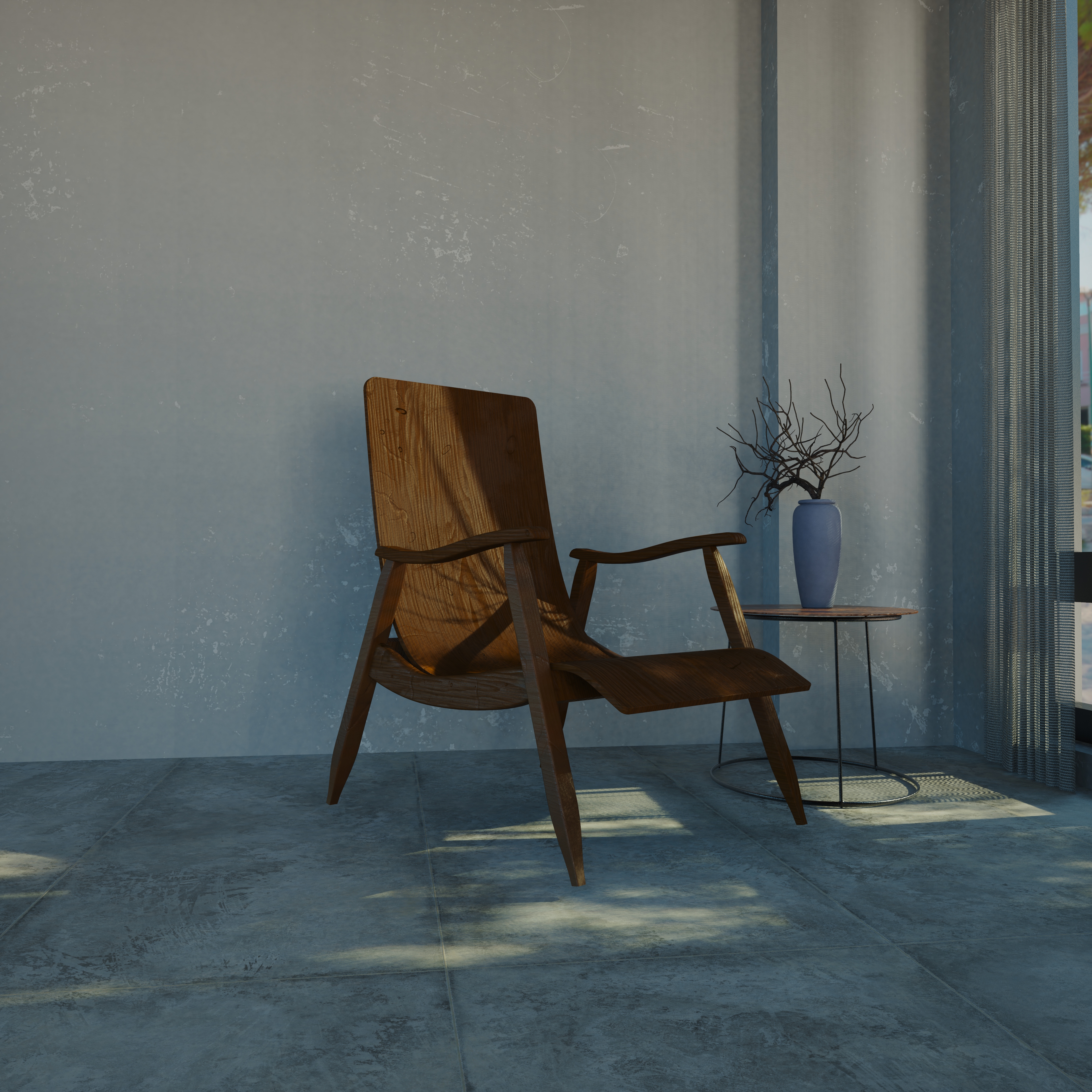 Modelado y renderizado de interiores-0