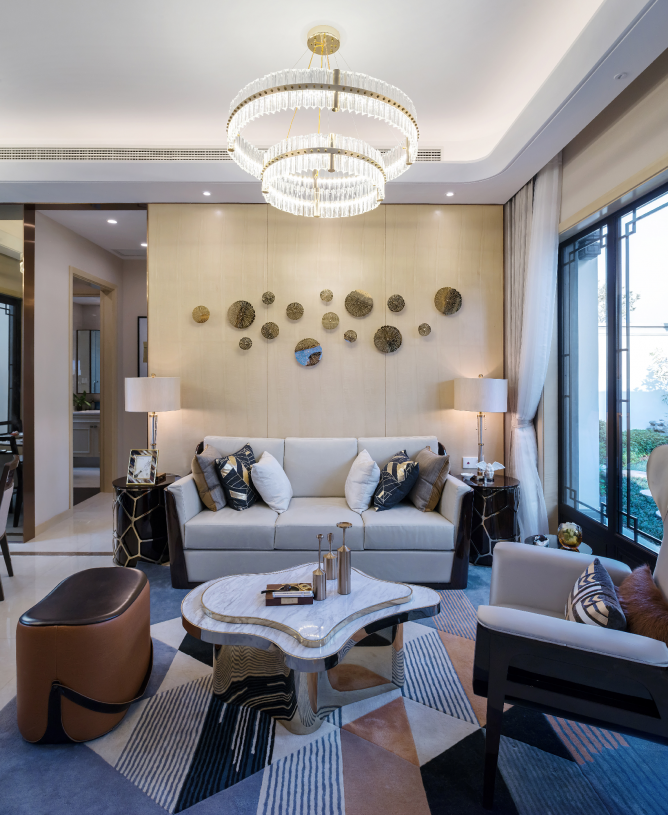 89㎡嘉兴蓝城春风江南小镇A户型  上海益善堂装饰设计-6