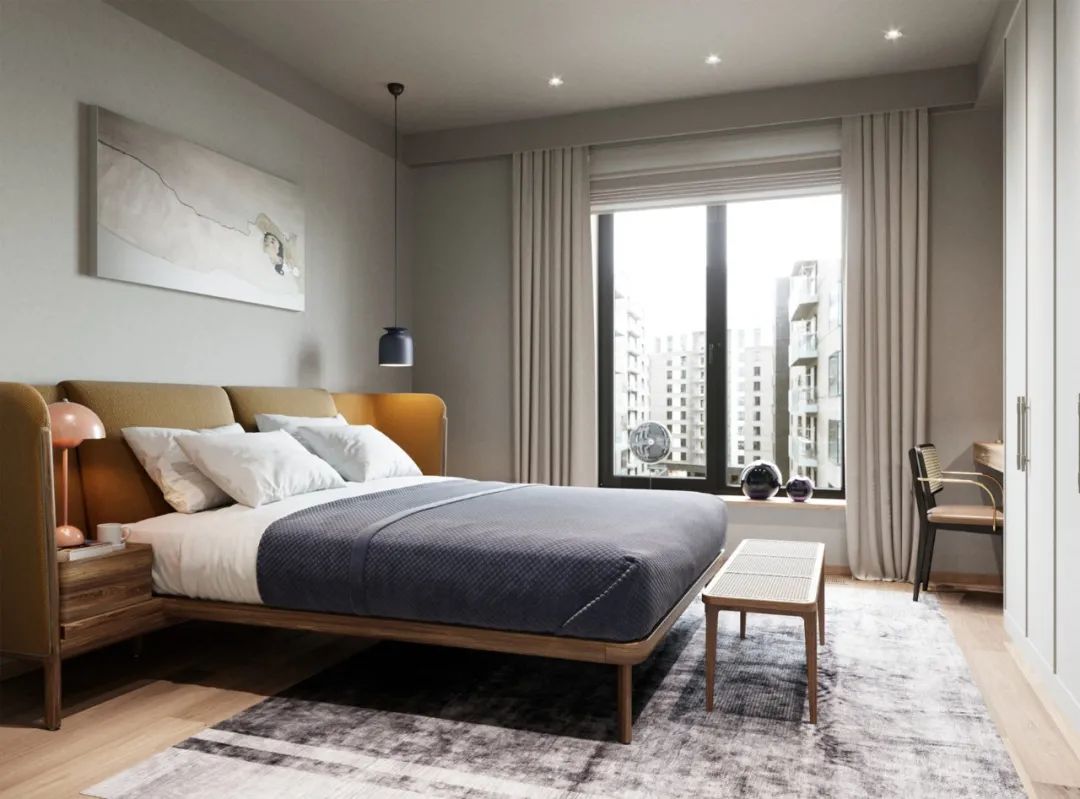 莫斯科 106㎡现代简约家居，融入苏联构成主义风格-126