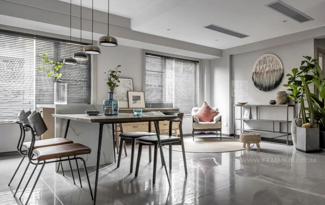 重庆江与城 150 平文艺休闲大宅设计-14