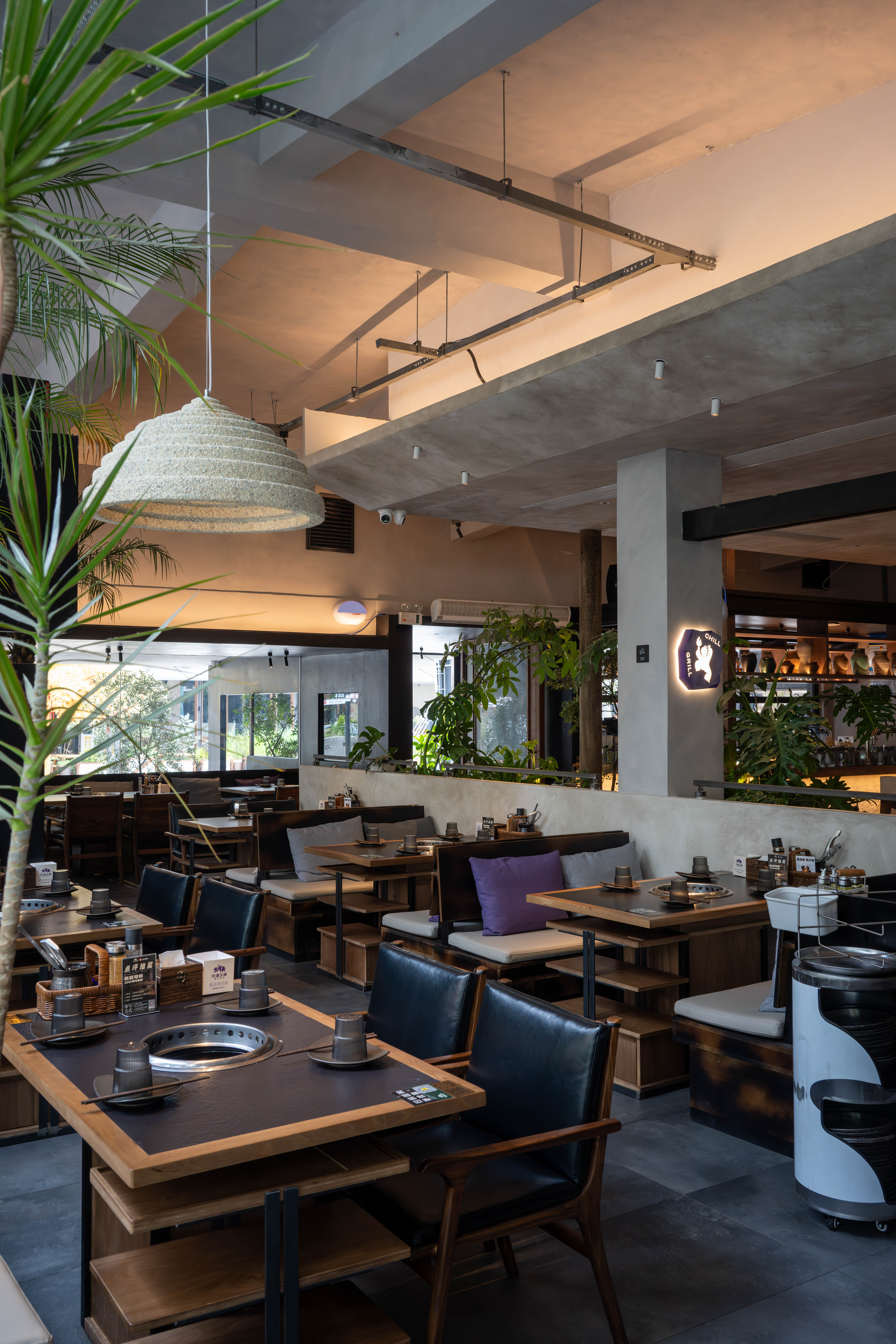 冷遇见暖融合烤肉丨中国郑州丨山野设计-20