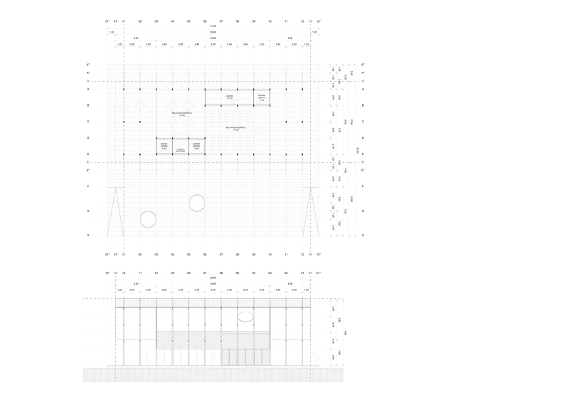 建立强大的建筑语言，为“Parco della Trucca”建立新的中心性-6