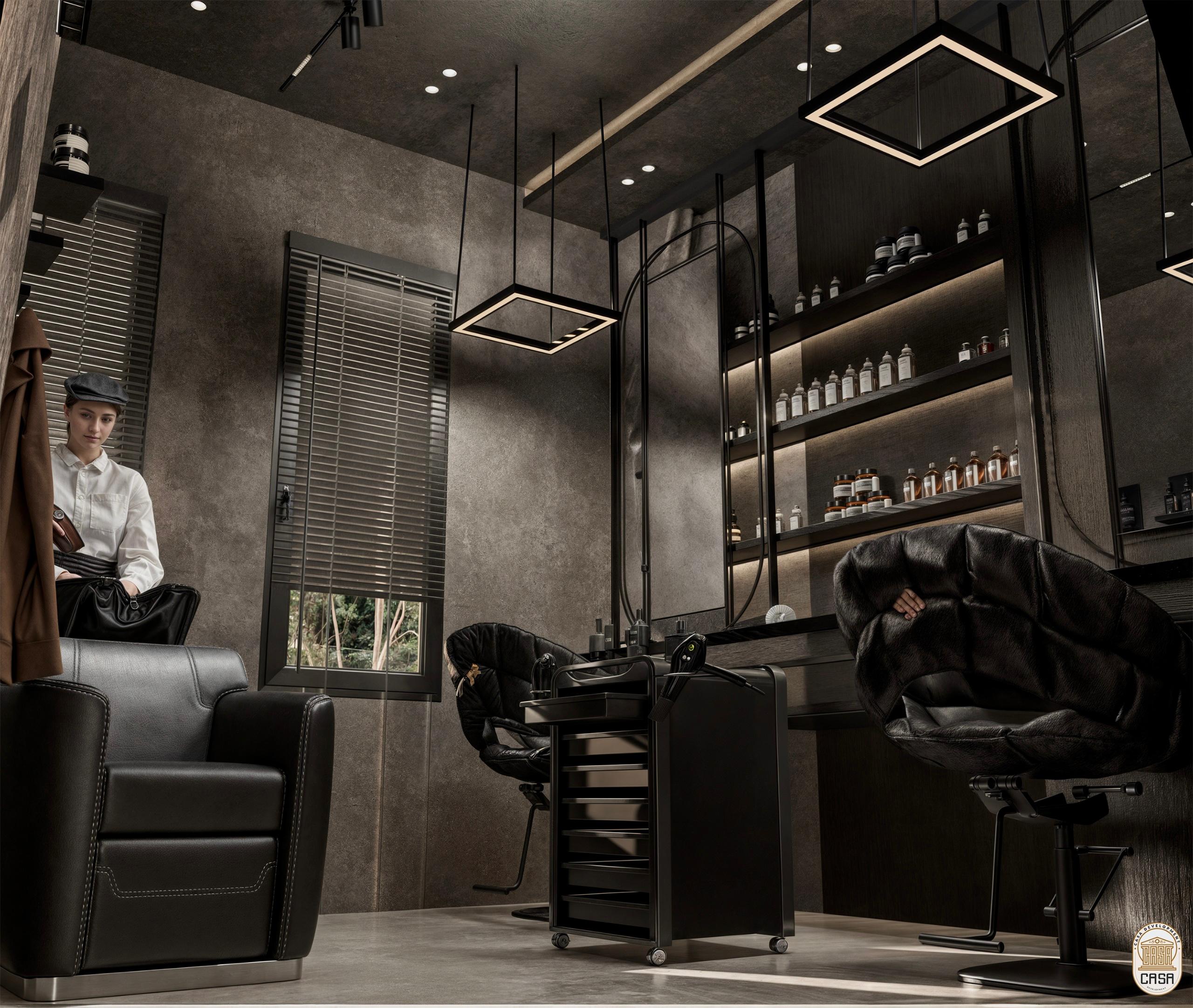 美容沙龙,头发护理室-9