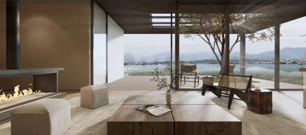 简约侘寂风酒店设计——AD国际岸狄建筑-3